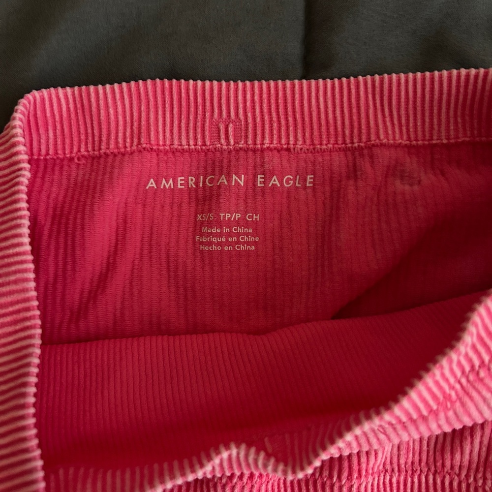 Pink Ribbed American eagle Tube top - Picture 2 of 2